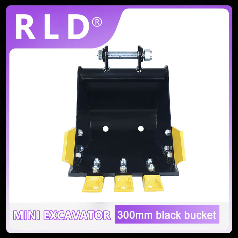 Heavy Equipment Bucket - 300mm/11.81in Mini Excavator Bucket Attachment Trench