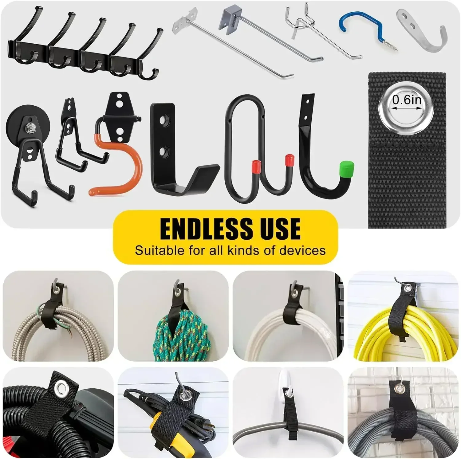 Heavy-Duty Storage Straps Reus - Heavy Equipment Bucket ulasan dan harga