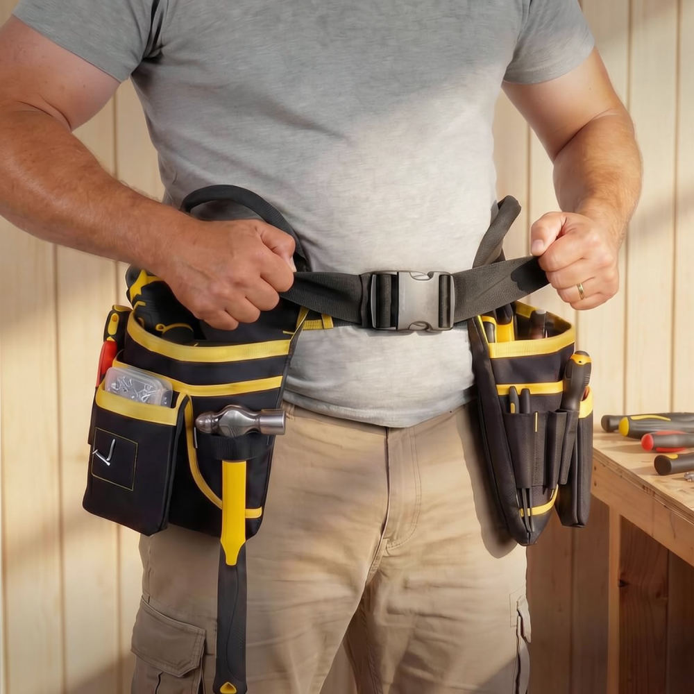 Multi Purpose Tool Waist Pouch - Heavy Equipment Electrician ulasan dan harga