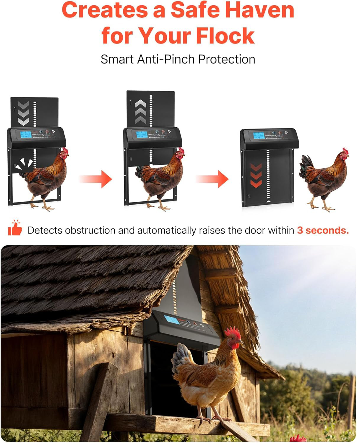 Automatic Chicken Coop Door Op - Heavy Equipment Bucket ulasan dan harga
