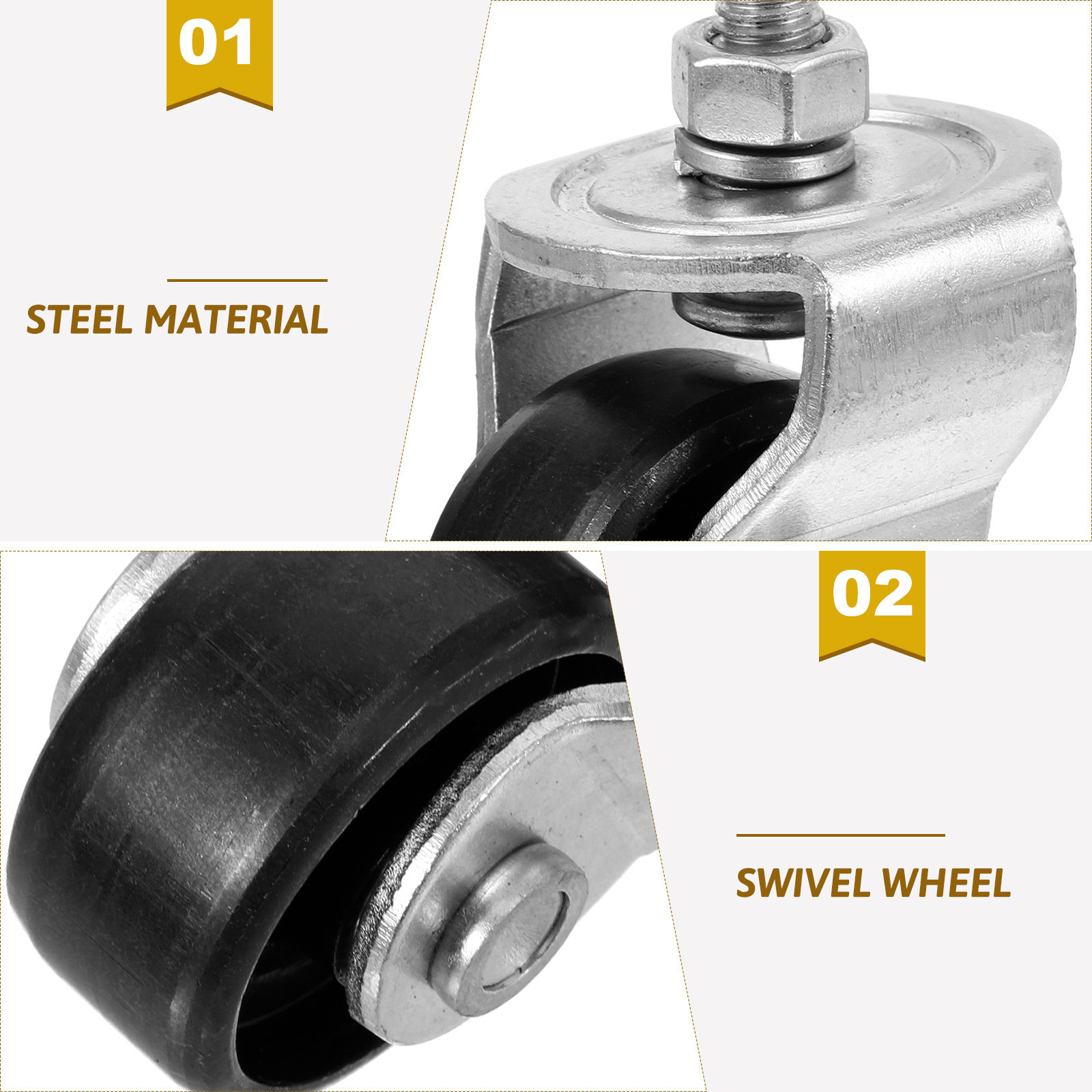 Replacement Caster Wheels for  - Heavy Equipment Bucket ulasan dan harga